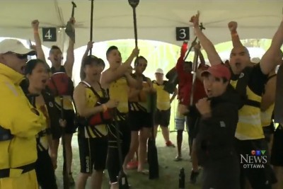 Whiplash Dragon Boat Ottawa CTV